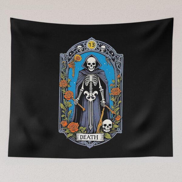 Item preview, 13 Death Tarot card symbol. designed and sold by Giulivo Store Graphic.