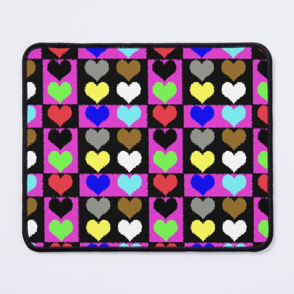 Item preview, Multicolored hearts designed and sold by Kacharava.