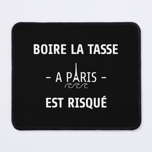 Item preview, Drinking the cup in Paris is risky. Sport. Souvenir gift designed and sold by jimagine.