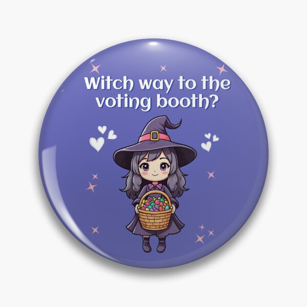 Item preview, Witch way to the voting booth? designed and sold by Purr95.