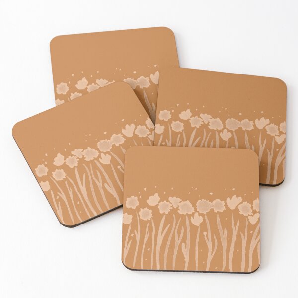 Item preview, Alliums and Daffodils Watercolor Painting - Rust + Melon designed and sold by Irene Estelle.