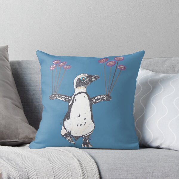 Item preview, AFRICAN PENGUIN DOING ACROBATICS designed and sold by BeritValk.