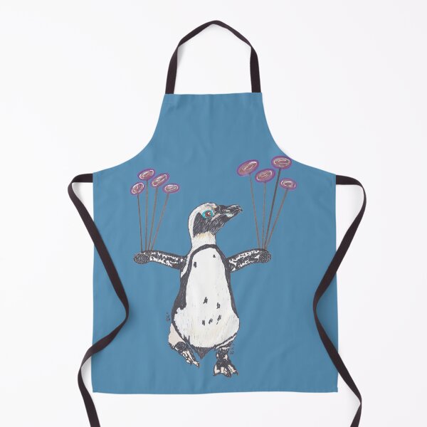 Item preview, AFRICAN PENGUIN DOING ACROBATICS designed and sold by BeritValk.
