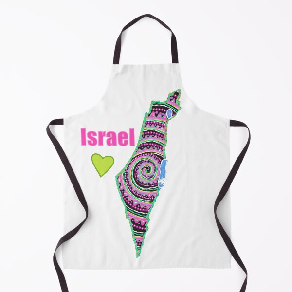 Item preview, Israel map designed and sold by Osher-BioArt.