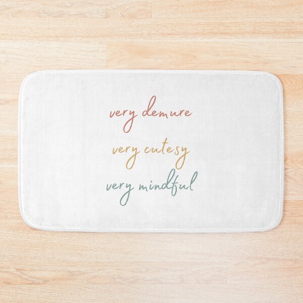 Item preview, Very Cutesy and Very Mindful designed and sold by faridman.
