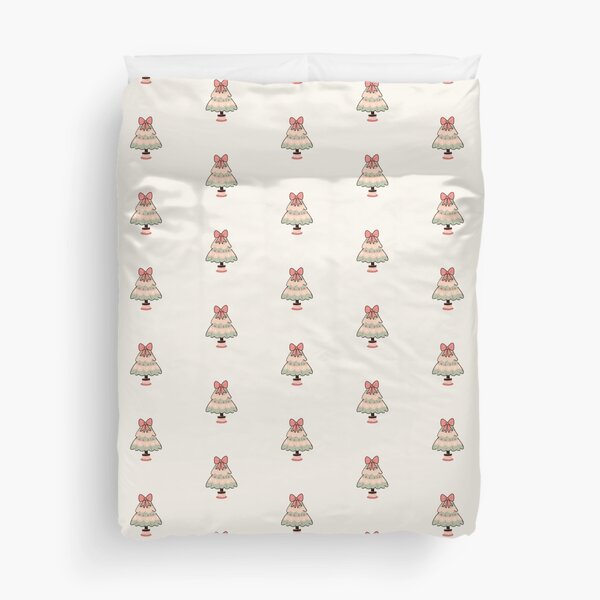 Item preview, Cute christmas tree with bow (sage pink) designed and sold by SnugbugStudios.