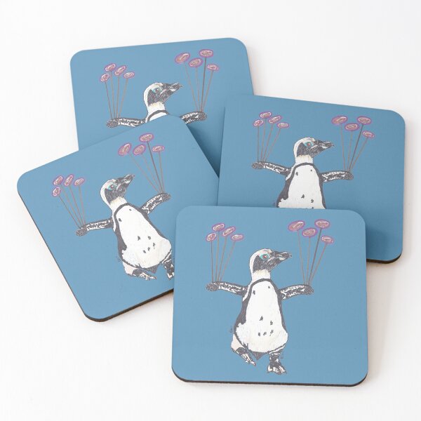Item preview, AFRICAN PENGUIN DOING ACROBATICS designed and sold by BeritValk.