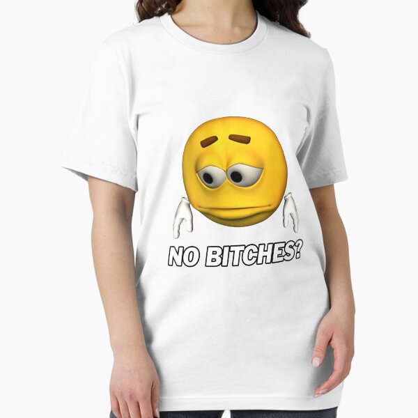 Item preview, No B*tches - Funny Yellow Emoji Memes designed and sold by surrile.