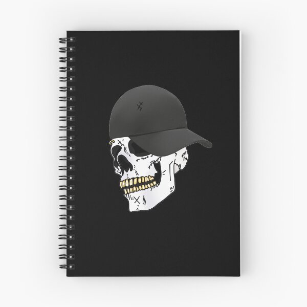 Item preview, Skull in Baseball Cap designed and sold by ToxiCool.