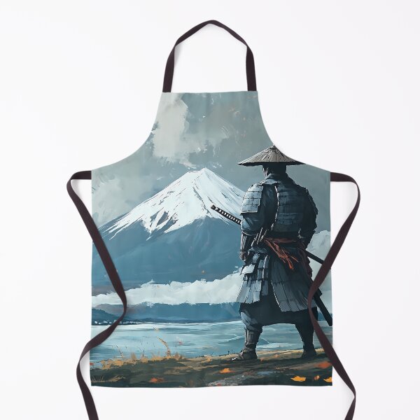 Item preview, Samurai And Mountain Fuji designed and sold by sakurashorty.