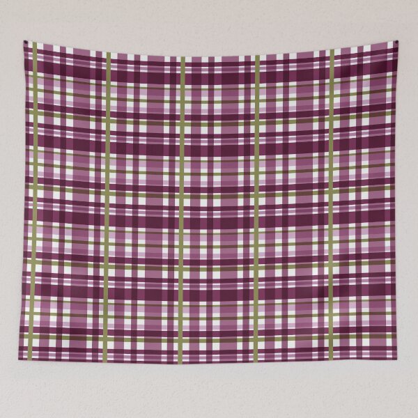 Item preview, Green and Purple Plaid designed and sold by SheilaMcDowell Design.