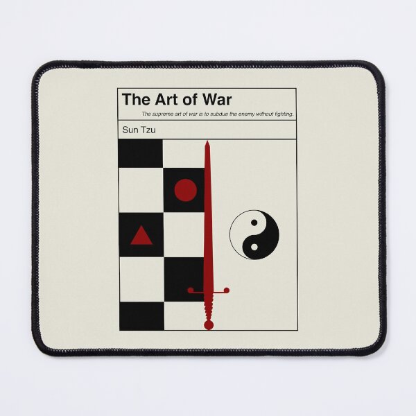 Item preview, Art of War Sun Tzu Minimalist Abstract Art Design designed and sold by kakarikihill.