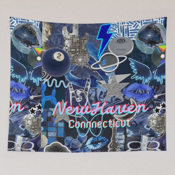 Item preview, New Haven Collage designed and sold by dormsanddoodles.