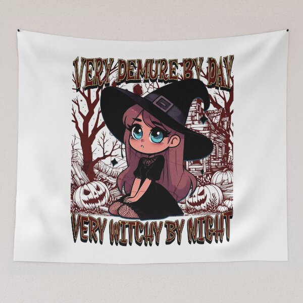 Item preview, VERY DEMURE BY DAY VERY WITCHY BY NIGHT - HALLOWEEN WITCH designed and sold by justyna-s28.