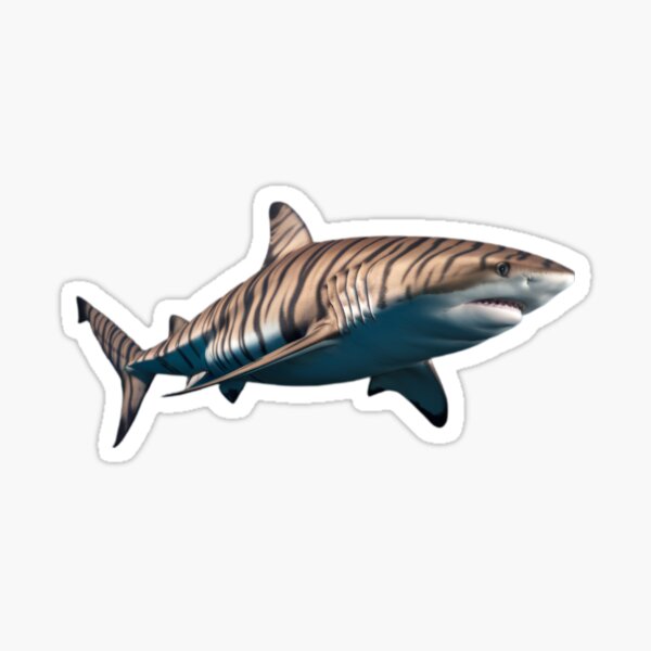 Item preview, Tigershark Deep Blue designed and sold by loseanddreamer.