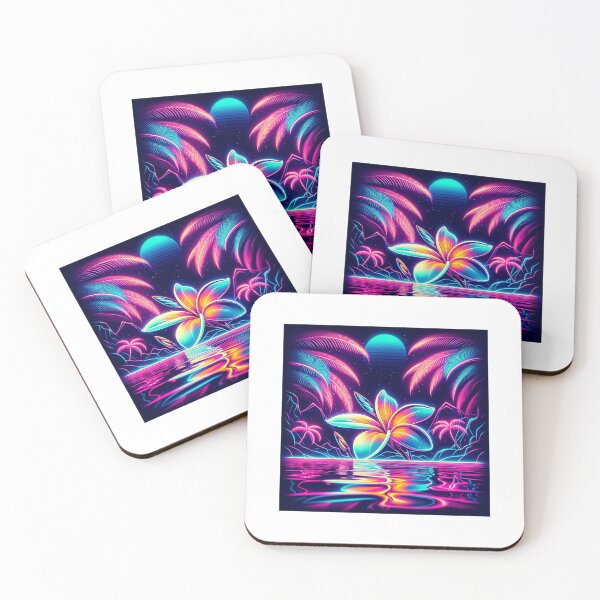 Item preview, hawaiian plumeria designed and sold by RetroThreadedTs.