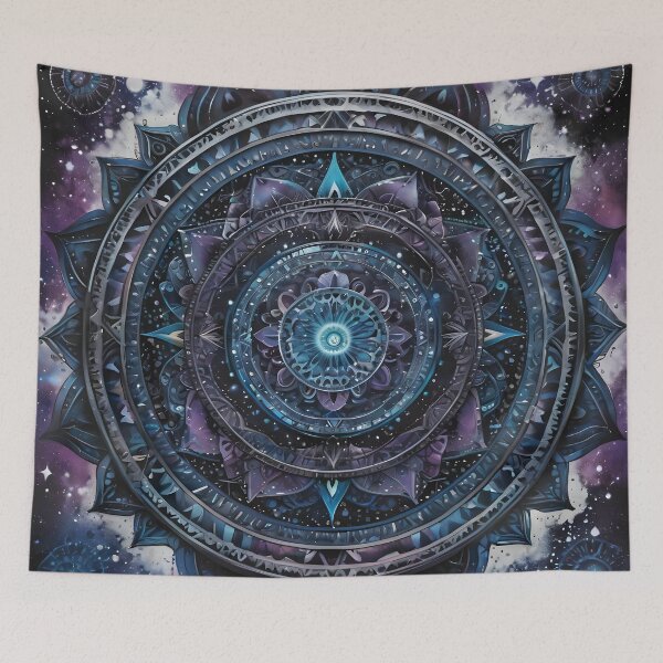 Aperçu de l'œuvre Mandala Radiance Galactique créée et vendue par MandalasShops.