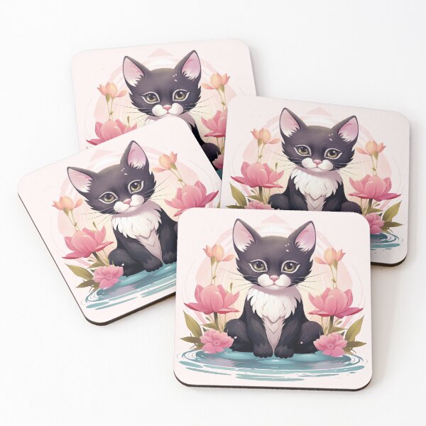 Item preview, Cat In Lotus designed and sold by TeeTemptation.