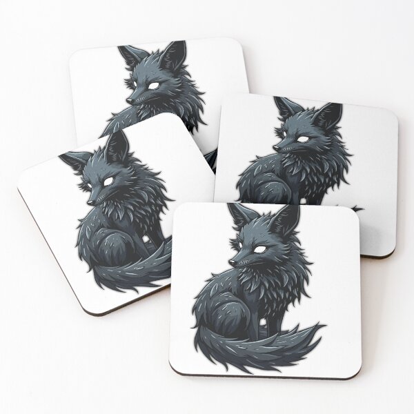 Item preview, black fox of darkness designed and sold by ARTCWC.