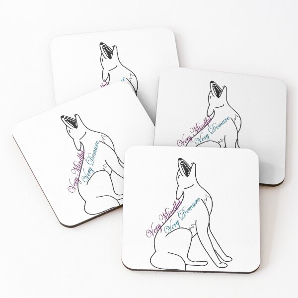 Item preview, Mindful Demure Coyote designed and sold by ArtByMegalodon.