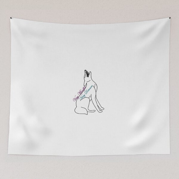 Item preview, Mindful Demure Coyote designed and sold by ArtByMegalodon.