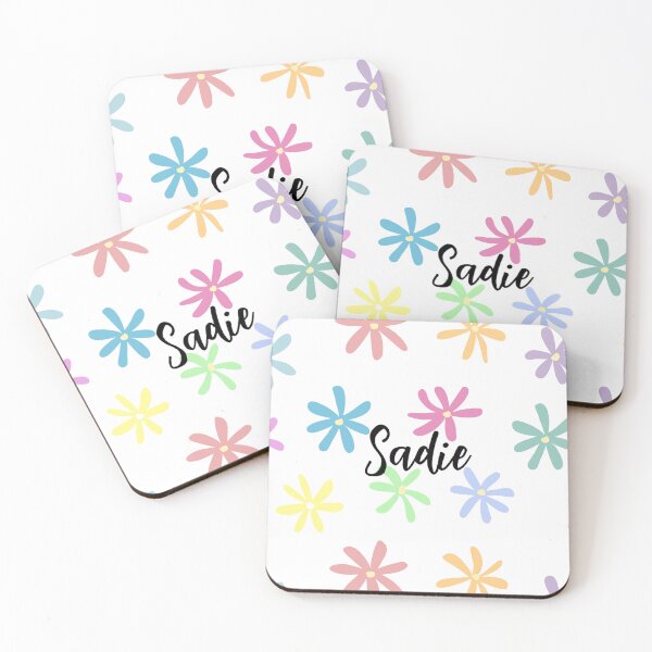 Item preview, Sadie Name with Flower Design designed and sold by ClearAndHappy.