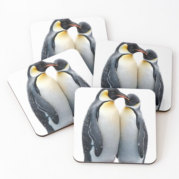 Item preview, Two Lovely Penguins: Chilly Conversations designed and sold by HeartWaveTreasures.