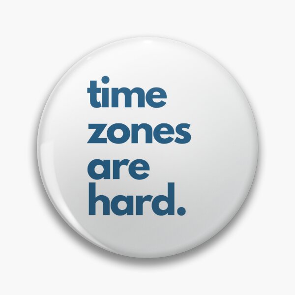 Item preview, Time zones are hard (indigo) designed and sold by cailin1000.