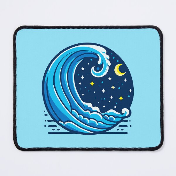 Item preview, Blue Wave designed and sold by ArtFactoryAI.