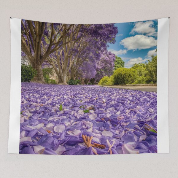 Item preview, "Jacaranda Blossom Trail" designed and sold by anahimar1418.