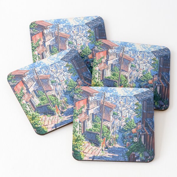 Item preview, Sunlit Alleyway: A Tranquil Urban Escape designed and sold by oanaunciuleanu.