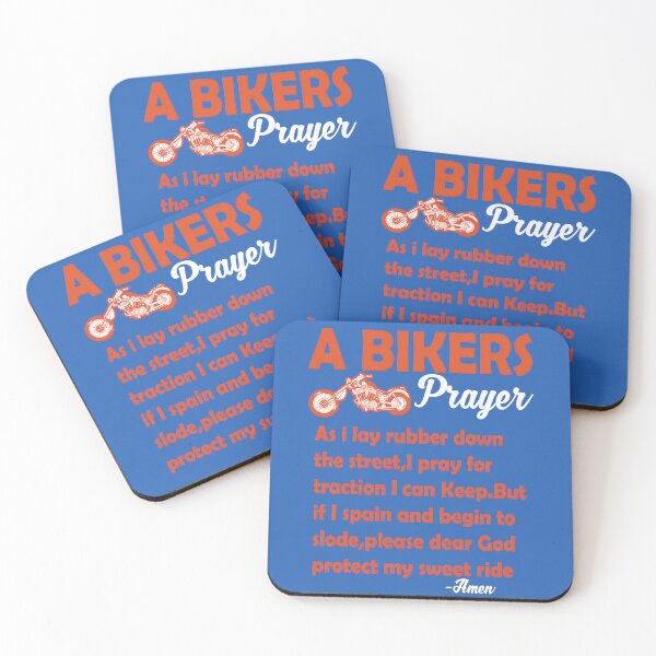 Item preview, A Biker’s Prayer Ride Safe and Fast designed and sold by ArtComixHaven.