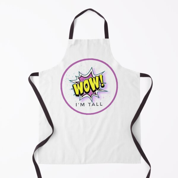 Item preview, Wow I'm Tall Funny Tall Person Tall People Humour  designed and sold by Jenny Meehan Art Prints and Patterns  .