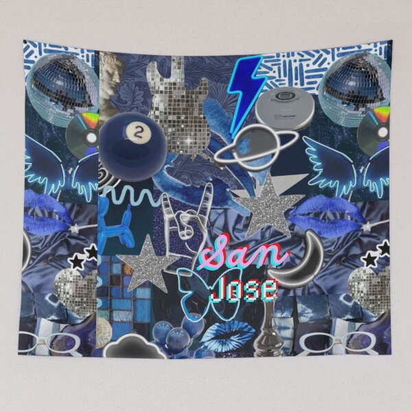 Item preview, San Jose COLLAGE designed and sold by dormsanddoodles.