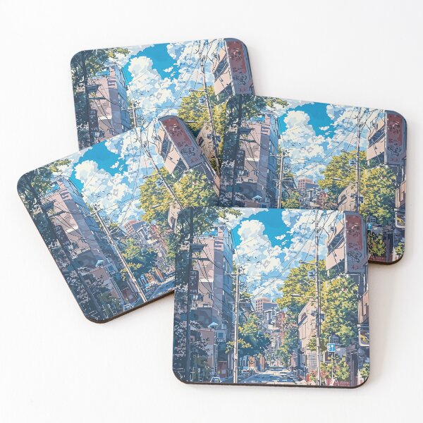Item preview, Sunlit Alleyway: A Tranquil Urban Escape designed and sold by oanaunciuleanu.