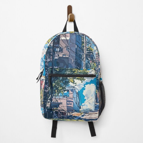 Item preview, Sunlit Alleyway: A Tranquil Urban Escape designed and sold by oanaunciuleanu.