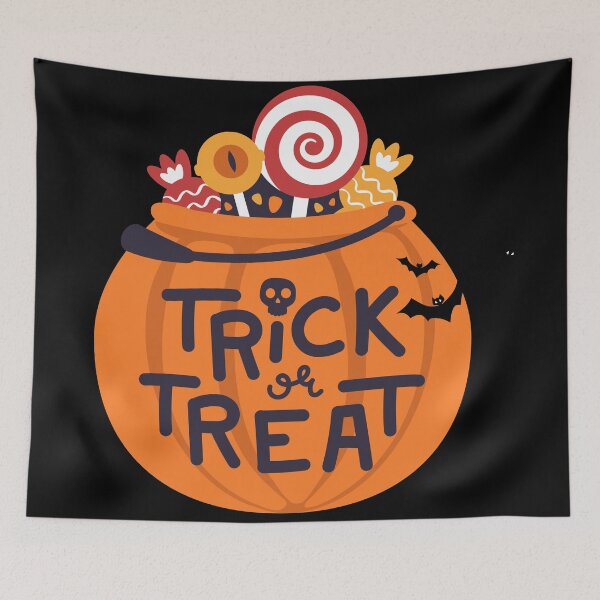 Item preview, Trick or treat, Hallowen  designed and sold by ropdesign.