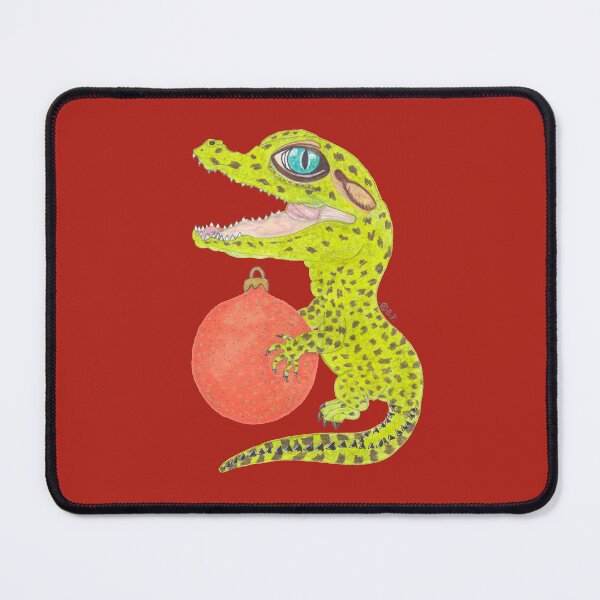 Item preview, CROCODILE CELEBRATING CHRISTMAS designed and sold by BeritValk.