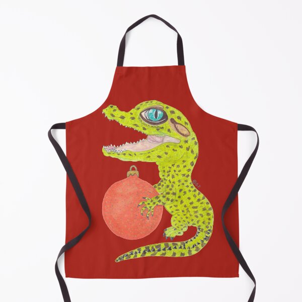 Item preview, CROCODILE CELEBRATING CHRISTMAS designed and sold by BeritValk.