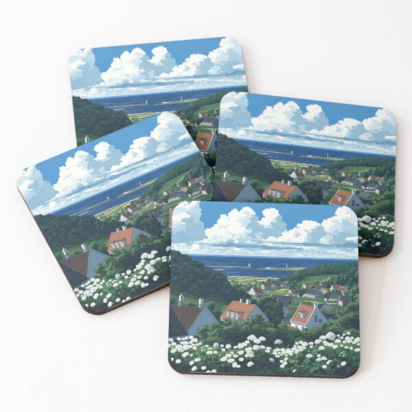 Item preview, Denmark landscape | Anime style designed and sold by ComicsFactory.