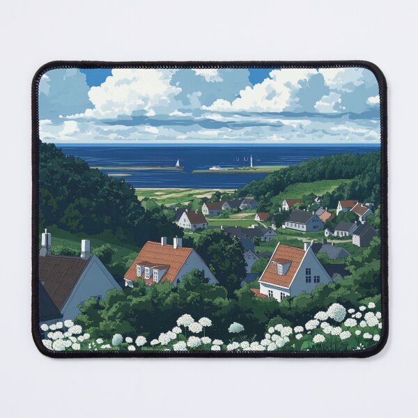 Item preview, Denmark landscape | Anime style designed and sold by ComicsFactory.