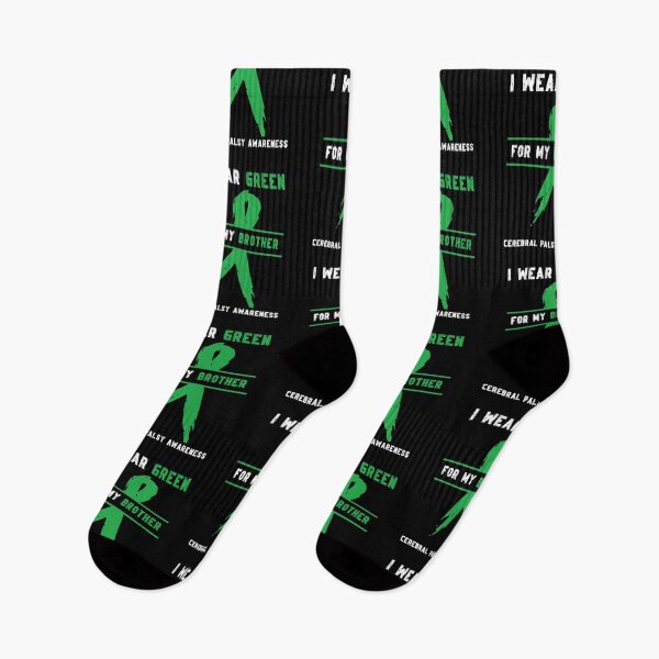 Item preview, I Wear Green For My Brother Palsy Awareness designed and sold by MagChoCreations.