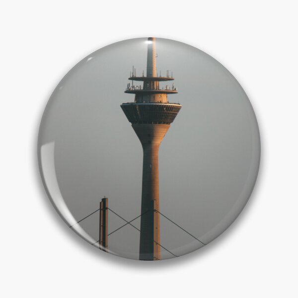 Item preview, TV tower and bridge in the evening light designed and sold by rhosbahu.