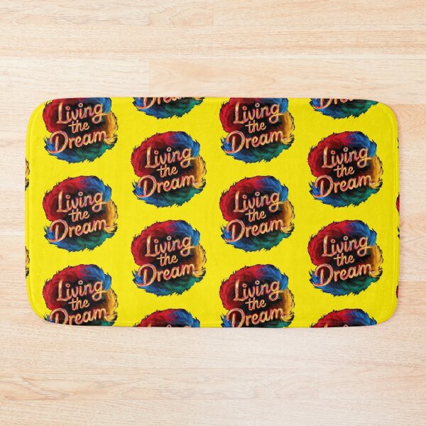 Item preview, Living The Dream - Colorful Feather Design - Multi Yellow designed and sold by JLEmporium.