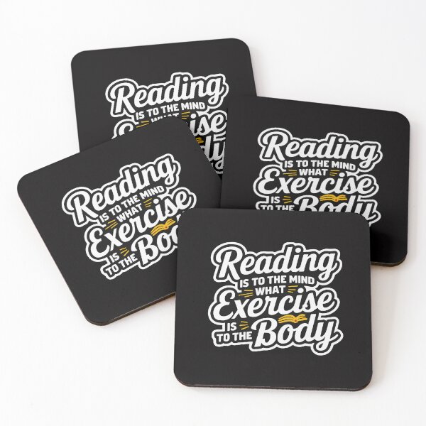 Item preview, Reading: The Ultimate Workout for Your Mind – Just as Exercise Strengthens Your Body, Books Nourish Your Brain! designed and sold by ArteeInnovation.