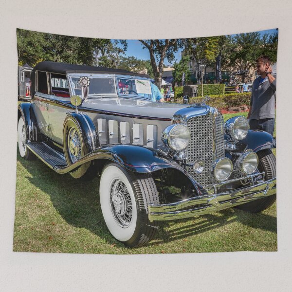 Item preview, 1932 Silver Chrysler La Baron Convertible Sedan X100 designed and sold by RichFrancoCars.