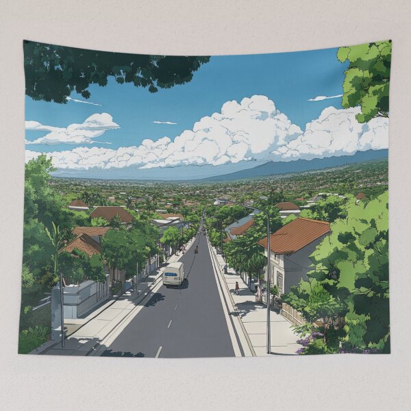 Item preview, Denpasar, city | Anime style designed and sold by ComicsFactory.