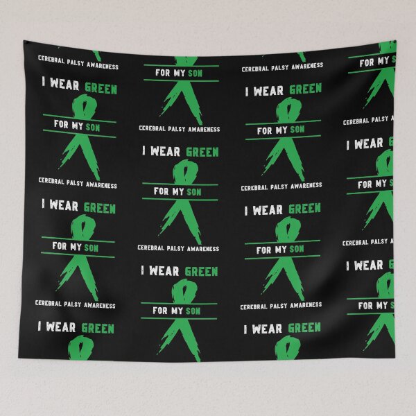 Item preview, I Wear Green For My Son Palsy Awareness designed and sold by MagChoCreations.