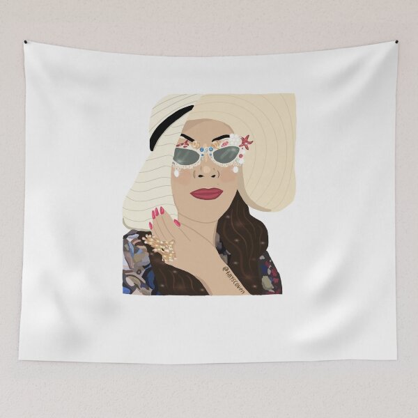 Item preview, Jennifer Tilly st Lucia  designed and sold by artoftilly.