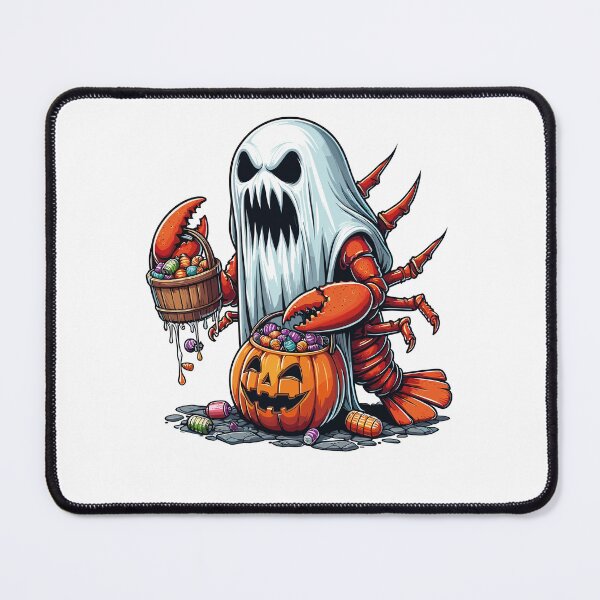 Item preview, Lobster Scary Halloween Ghost Spooky Pumpkin Candy designed and sold by Artistoos.